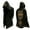 Black2, variant on Norse Myth Capes Mid-Length Hooded Cardigan 3D Printed Cool Mens Biker Jacket Spring Fall Coat Gift,Black,S