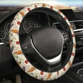 thumbnail image 4 of Kdxio Cute Vegetables Print Elastic Stretch Steering Wheel Cover,Auto Steering Wheel Cover,15 Inch Anti-Slip,Warm in Winter and Cool in Summer,Fit Suvs,Vans Cars,Trucks, 4 of 7