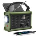 thumbnail image 1 of Radio de emergencia PPLEE 12000mAh/44400mWh con panel solar, 1 of 6