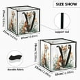thumbnail image 3 of Home Organizer Foldable Fabric Storage Bin With Handle A Fox, 3 of 7