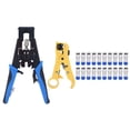 thumbnail image 3 of Compression Crimper, Adjust The Cutter Head Screw Built-In Spring Wire Crimping Tool, For Automotive Industrial, 3 of 8