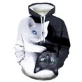 thumbnail image 3 of Nueva sudadera con capucha para hombre, estampado 3D de gato mascota, jersey gráfico, nueva sudadera para pareja, moda informal, sudaderas de calle de talla grande para mujer, 3 of 4