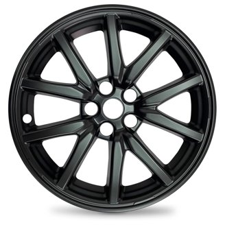 BDK Auto KT-895-14 Hub Cap Set - Silver, Fits Regular 14" Wheels, 4-Piece Kit, ABS Material, Easy Install