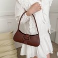 thumbnail image 3 of 8150 Bolso Hombro Mujer Y2k Bolso Axila Dulce (marrón) Marrón, 3 of 9