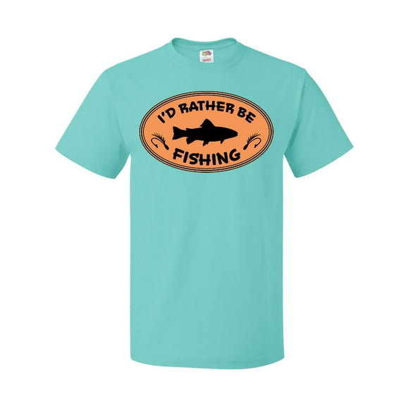 Inktastic I'd Rather Be Fishing T-Shirt