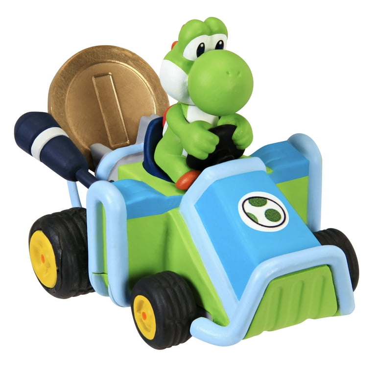 Nintendo Super Mario 3.5 Coin Racers includes Signature Die Cast Coin to  perform Kart Wheelies and 360's 