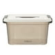 thumbnail image 1 of Bin de almacenamiento para el hogar Bin de almacenamiento apilable Bin Sundies Bin de almacenamiento Bin Caja de encierro con tapa, 1 of 5