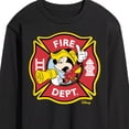 thumbnail image 3 of Disney - Firefighter Mickey - Fire Dept. Alarm - Men's Long Sleeve T-Shirt, 3 of 5