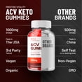 thumbnail image 5 of (2 Pack) Pure Brilliance Keto ACV Gummies Supplement – PureBrilliance + ACV Gummies Apple Cider Vinegar 1000MG, Pure Brilliance Keto Gummies Reviews, Vitamin B12 (120 Gummies), 5 of 7