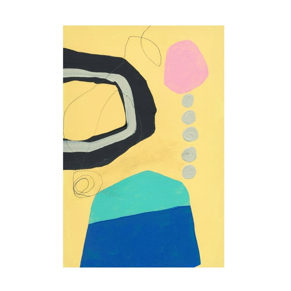 Canvas Wall Art - Bronwyn Baker 'Mountain' Wall Art for Living Room, Bedroom, or Office Décor by Trademark Fine Art - 12 x 19 Inches