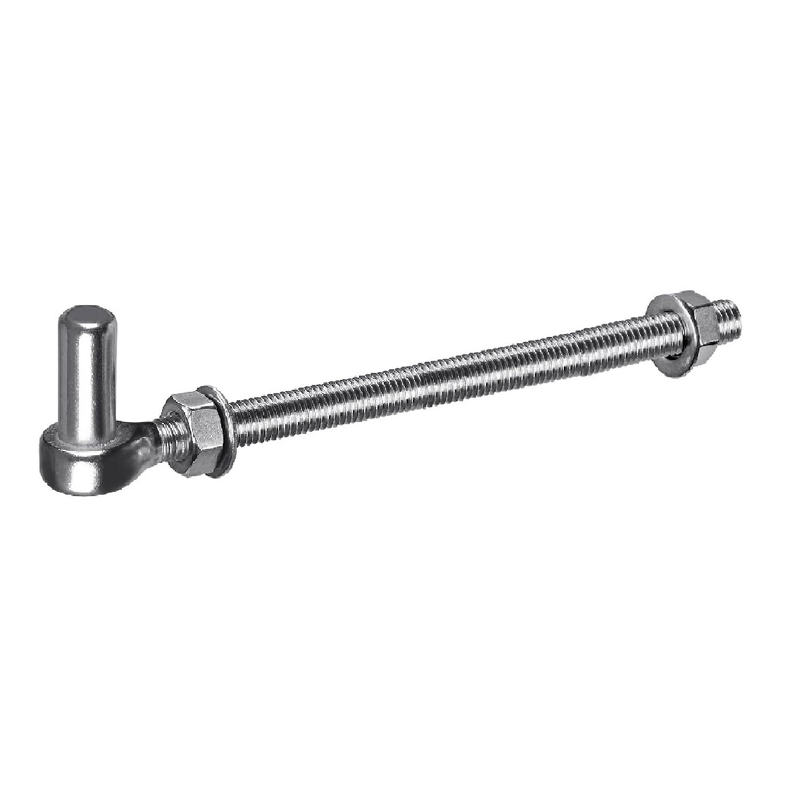 Pair J Bolts Gate Hinges Steel J Bolts Post Hinges Corrosions Resistant Hinges Upgrades for Metal Farm gate & Heavy door