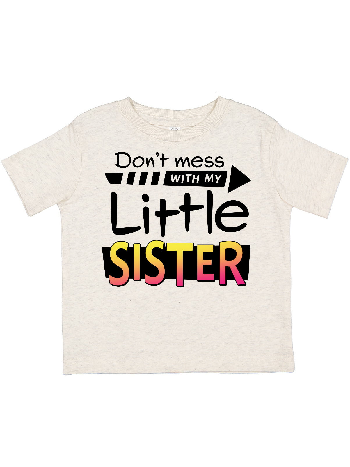 inktastic The Lil Sister Toddler T-Shirt 