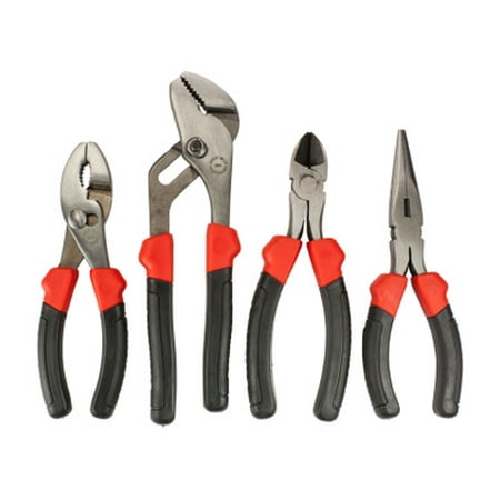 

Coast Products Great Neck 92048 4 Piece Multiple Choice Cushion Grip Pliers Set
