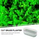 thumbnail image 2 of Suministros para gatos, maceta de hierba gatera, bandejas de cultivo de hierba para el hogar, juguete para gatitos, maceta de plástico, 2 of 6