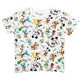 thumbnail image 4 of MICKEY MOUSE FUNHOUSE Mickey Mouse Toddler Boys 3 Pack Pullover Graphic T-Shirts Blue/Red/White 2T, 4 of 5