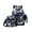 Black, variant on Back to School 3 in 1 Backpack Combo, Waterproof Graffiti Bookbag Includes Crossbody Purse & Pen Case, Lightweight Student Backpack for Classroom, Camping and Daily Use
