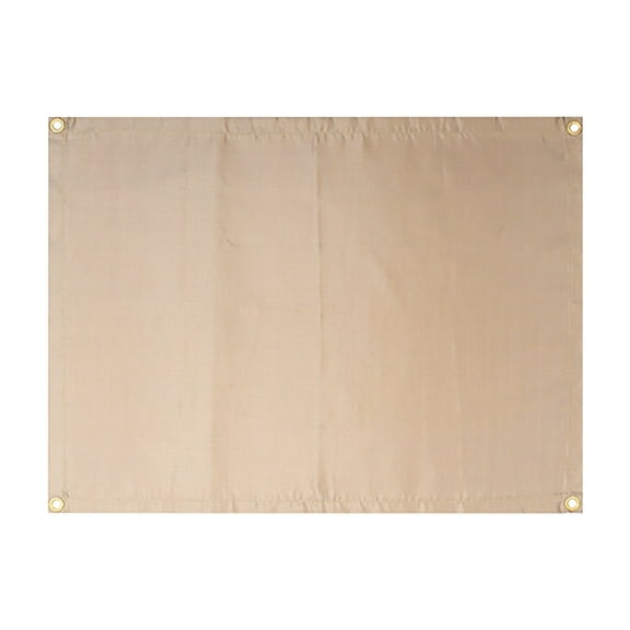 Hovilon Fireproof Fireplace Mat Hearth Area Rug,Rectangle Fire Pit Mat Fireproof Blanket Under Grill BBQ Floor Mat Fiberglass Insulation Blanket,Ember Mat for Fireplace Stove（L）