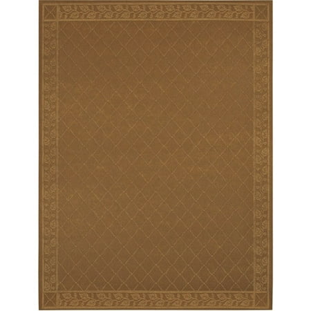 Garden Party Carriage House Indoor/Outdoor Rug, Driftwood, 8'2" x 10'5"