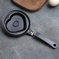thumbnail image 2 of Upgraded Egg Frying Pan,Pancake Mold Cookware Non-Stick Cartoon Mini Breakfast Maker Saucepan Omelette Pan(Heart), 2 of 7
