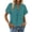 Mint Green, variant on RYRJJ Womens Dressy Casual Tops Summer Trendy Flutter Short Sleeve Boho Flowy Shirts Frill Lace V Neck Blouses