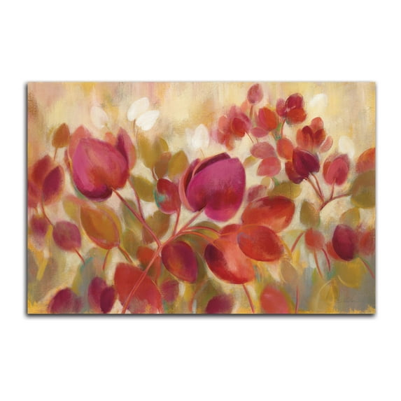 Gango Home Decor Contemporary Magenta Tropical by Silvia Vassileva (Printed on Paper); One 18x12in Unframed Paper Poster