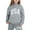 Grey, variant on Ediodpoh Kids Clothing Set Children Kids Boys and Girls Long Sleeve Letter Printed Lightweight Hoodie Sweatshirts and Long Pants Set Outfit Outfit for Girls Black 2-3 Years