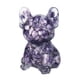 thumbnail image 3 of Estatuilla de Bulldog Zulema Figurita Francesa Decoración de Perro Mascota Violeta, 3 of 8