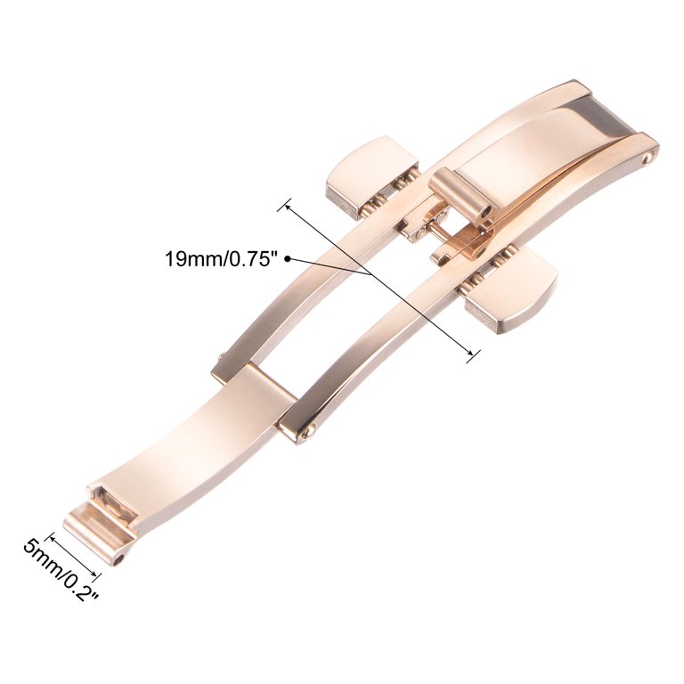 WATCH BAND EXTENDER SPECIAL 22 mm GOLD TONE WATCH CLASP EXTENDER U.S.A.  SELLER