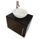 thumbnail image 3 of Gabinete Flotante DECOMOBIL para Baño Con Llave Monomando y Ovalín Negro Mate/WENGUE, 3 of 5