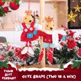 thumbnail image 5 of Taotanxi 2Pcs Moose Doll Ornaments, Christmas Decoration Doll Ornaments Gifts, Gifts For Boys And Girls, 5 of 6