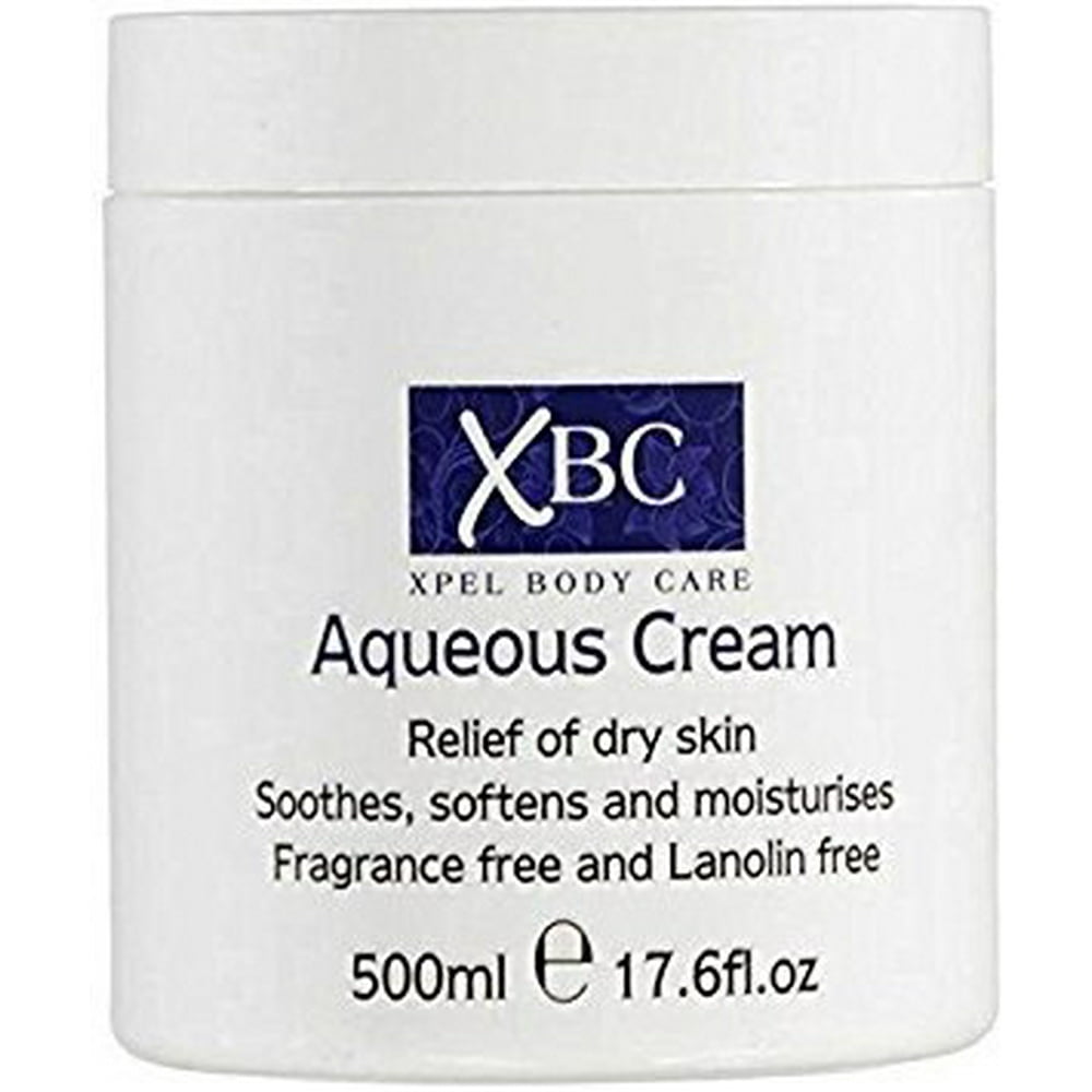 XBC Aqueous Cream Emollient 500ml Large Tub Relief for Dry Skin