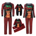 thumbnail image 1 of Pyjamas 2023 Pyjamas de Noël pour Enfants Animal Coton Bio Garçons Pyjamas de Noël Vacances, 1 of 6