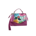 thumbnail image 1 of Mini bolsa de hombro genérica de mujer rosa de piel vegana, 1 of 4