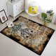 thumbnail image 1 of Cthulhu - Alfombra de pintura artística, área grande, negro, suave, decoración del hogar, estilo bohemio, picnic2960x90cm (23x35 pulgadas)60x90cm (23x35 pulgadas) zhangyuxiang unisex, 1 of 2