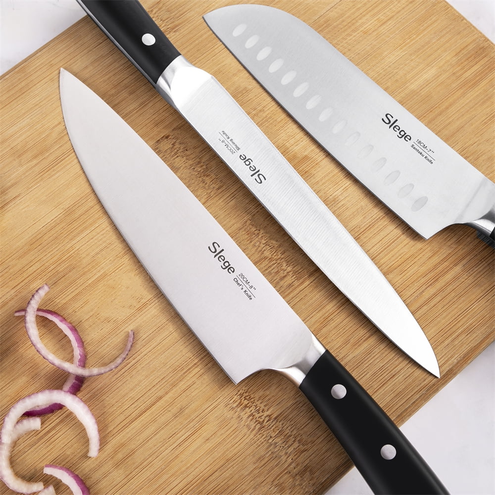  Knife Set, Slege 18-Piece Knife Sets for Kitchen with