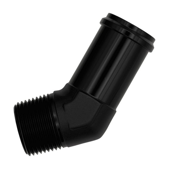 Flo Supply 3/8" NPT Male To 5/8" Barb 45 Degree Adapter