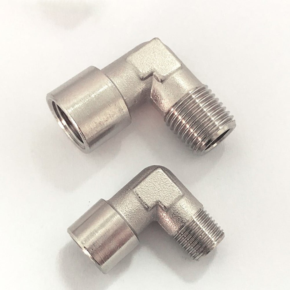 6pcs Right Angle Elbow 1/8 BSP Female Equal Pipe Joint Connector Fitting 