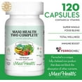 thumbnail image 4 of Maxi Health Two Complete Multivitamin for Adults – Immune & Energy Support – 120 Capsules – Kosher, 4 of 9