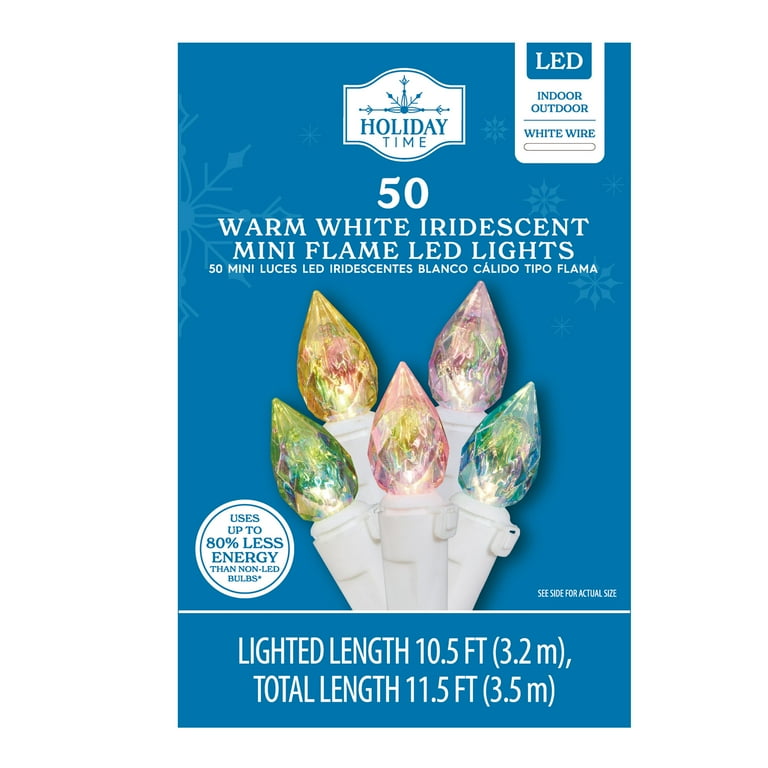 Holiday time 50 2024 led mini lights