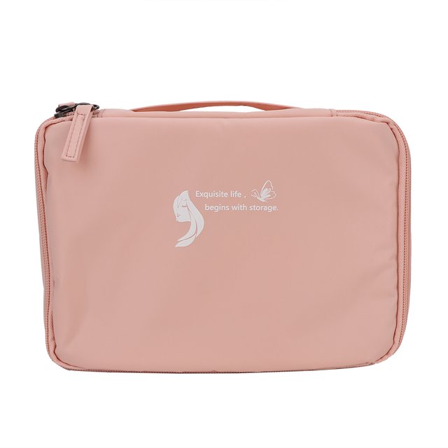 Estuche para bolsa de almacenamiento de joyas, herramienta para brochas de maquillaje, cosméticos profesionales, multicapa