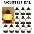 thumbnail image 2 of Paquete De 12 Piezas VIMI Mini Linternas Para Decoración Del Hogar Con Colgante De Luz LED, 2 of 10