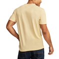 thumbnail image 2 of Camiseta Lucky Brand Venice Burnout con cuello en muesca, amarillo suave, 2 of 5