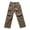 Khaki, variant on Dagugfen Cargo Pants for Men Elastic Waist Straight Leg Loose Comfy Outdoor Hiking Pants with Pockets