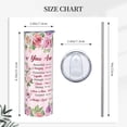 thumbnail image 3 of Christian Gifts For Women, Birthday Gifts For Women, Inspirational Gifts For Women, Mom, Friend - Encouragement, Spiritual, Religious Faith Gifts For Women - Bible Gift For Women Tumbler, 3 of 6