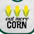 thumbnail image 4 of Inktastic Eat More Corn Boys or Girls Baby Bib, 4 of 4
