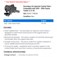 thumbnail image 2 of Secondary Air Injection Control Valve - Compatible with 2005 - 2006 Toyota Tundra 4.7L V8, 2 of 2