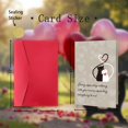 thumbnail image 2 of Tarjeta de San Valentín FSSDAS Cats para mujeres y hombres con sobre, 2 of 7