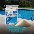 thumbnail image 4 of Aqua Joe Pool & Spa Filter Sand, Natural Silica Media for Sand Filter Systems, 20 lb Bag, 4 of 5