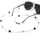 thumbnail image 4 of Cadena para gafas con perla artificial de latón. Negro, 4 of 5