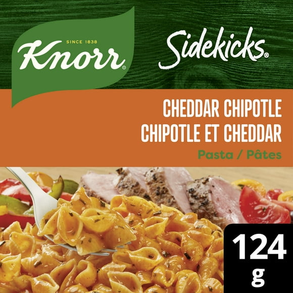 Plat d'Accompagnement de Pâtes Knorr Sidekicks Pâtes chipotle et cheddar 124 g Plats d'accompagnement